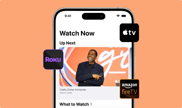 Creflo Dollar Ministries episode as seen on Apple TV